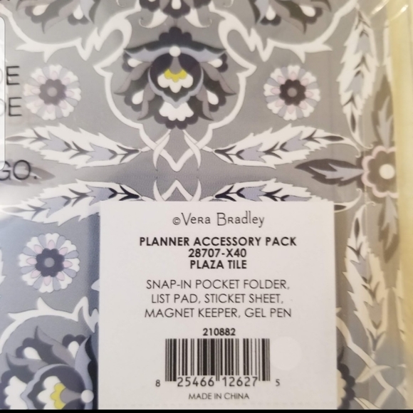 Vera Bradley Office Vera Bradley Planner Accessory Pack Plaza Tile vera-bradley-office-vera-bradley-planner-accessory-pack-plaza-tile